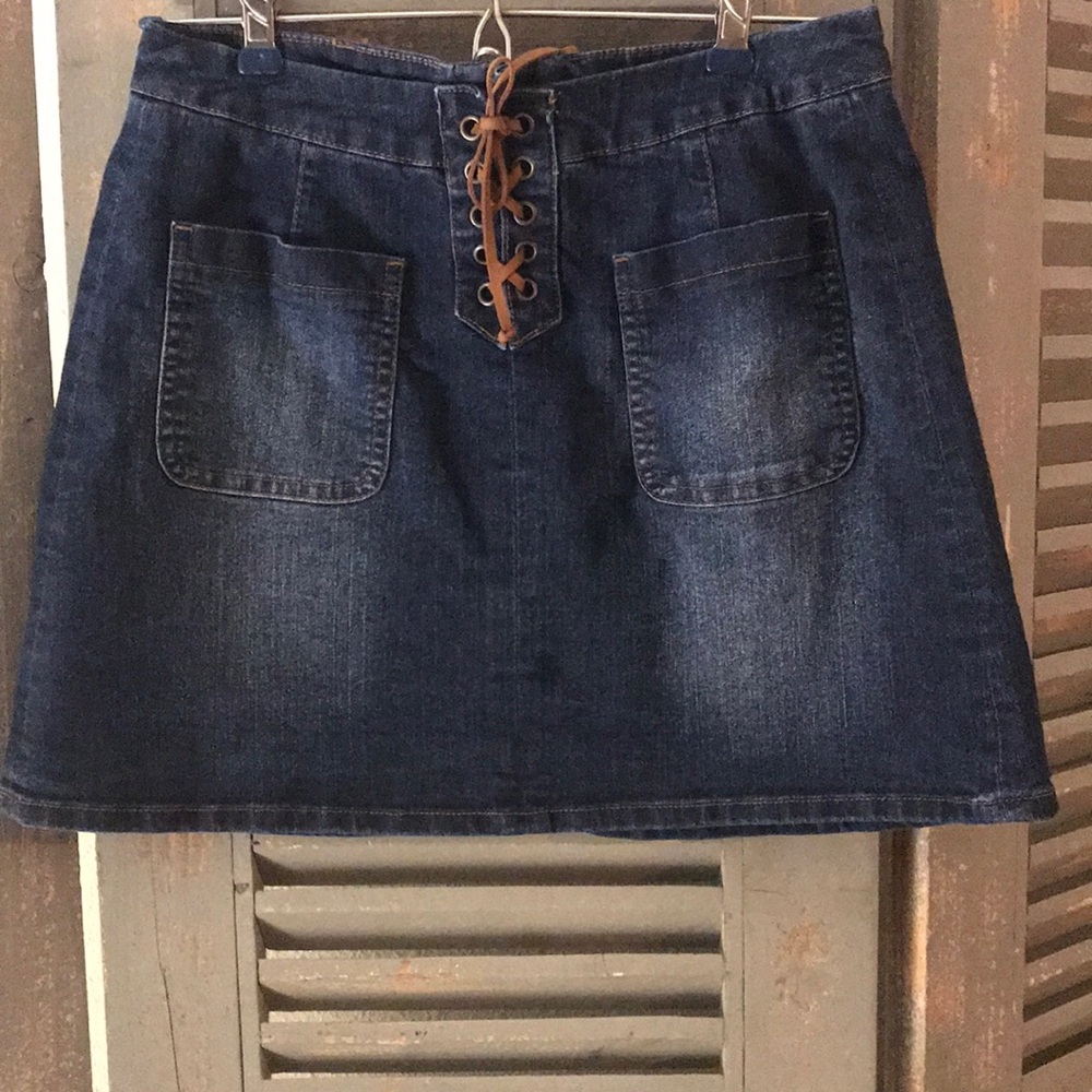 Jean skirt
